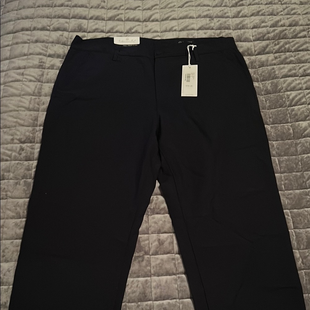Los Angeles Apparel Navy Trousers Classic Straight Leg
A22